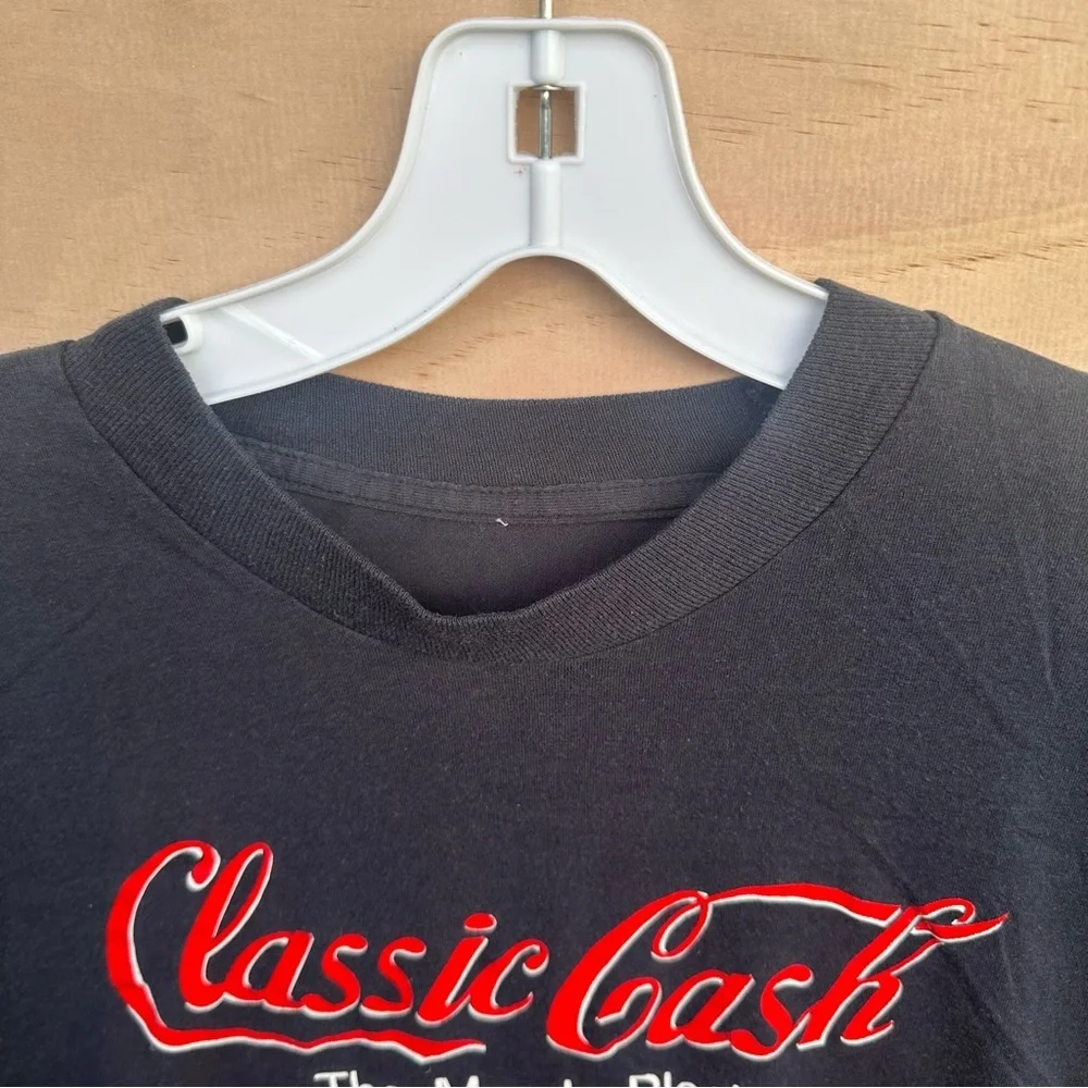 Vintage Johnny Cash  The Man In Black Single Stitch T-shirt